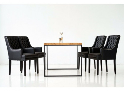 Dining table kitchen modern extendable wooden table wood tables